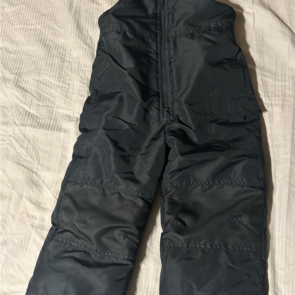 Black Winter Snow Pants